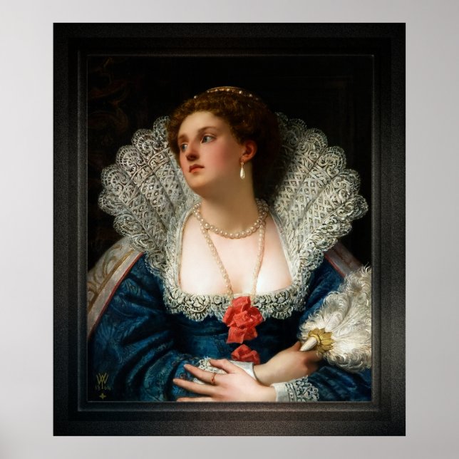 Amy Robsart av William Frederick Yeames Poster (Framsidan)