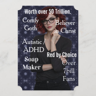 Amy Rosen Blue Julkort