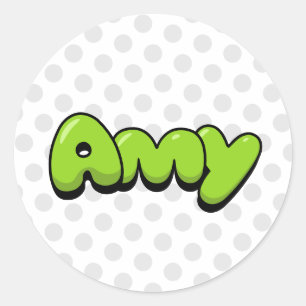 Amy Runt Klistermärke