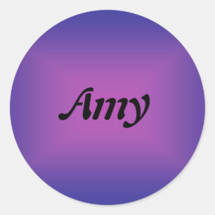 Amy Runt Klistermärke