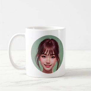 Amy Tecknad Mugg