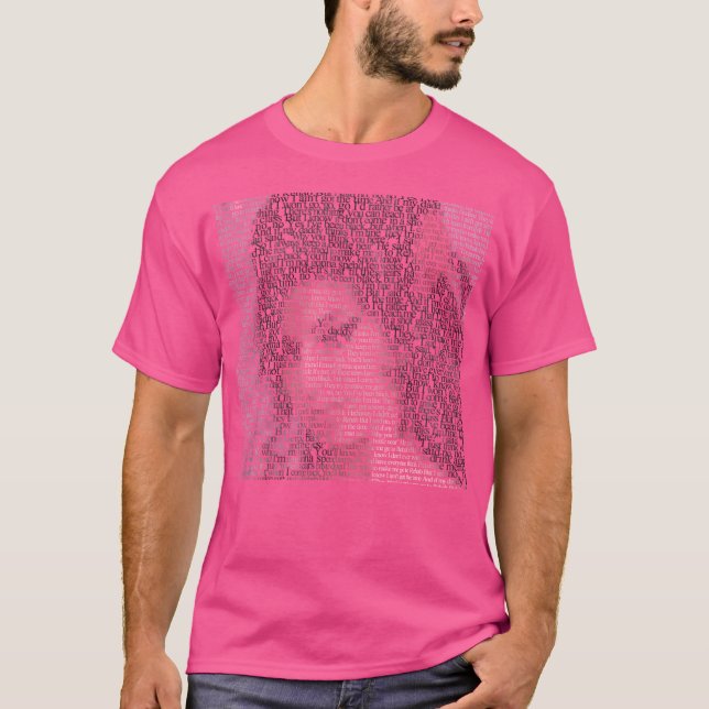 Amy Winehouse "Rehab", inspirerad design. T Shirt (Framsida)