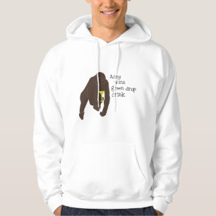Amyen önskar grönt tappar drinken sweatshirt med luva