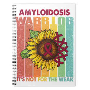 Amyloidosis Warrior Det är inte för det svaga Anteckningsbok