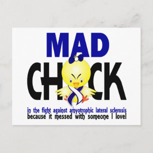 Amyotrofisk sidokulär skleros hos modern Chick Vykort