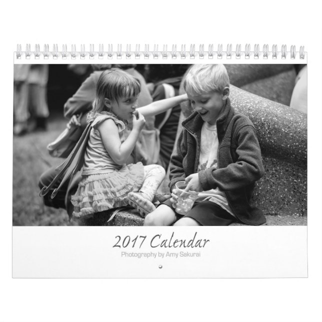 Amys 2017 monokrom fotokalender kalender (Omslag)