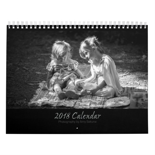 Amys 2018 monokrom fotokalender kalender (Omslag)