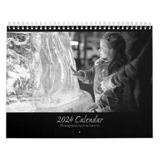 Amy's 2024 Monochrome Calendar Kalender