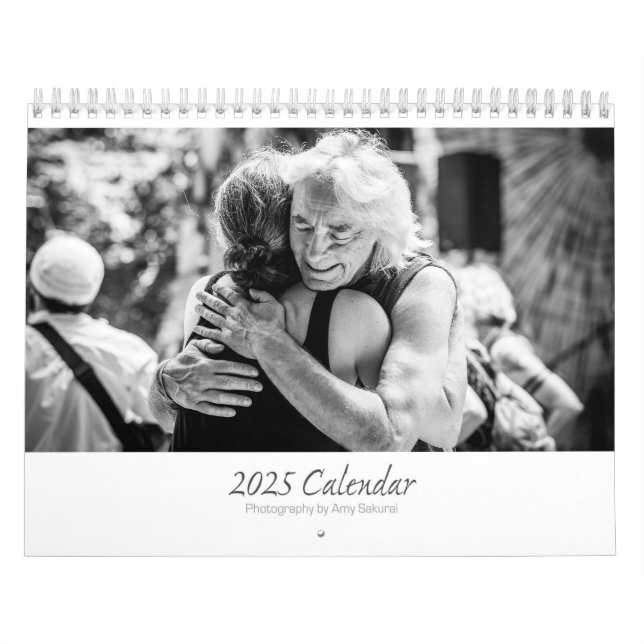 Amy's 2025 Monochrome Photo Calendar Kalender (Omslag)