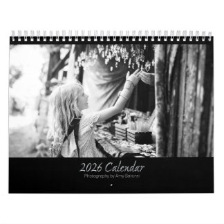 Amy's 2026 Monokroma Fotokalender Kalender