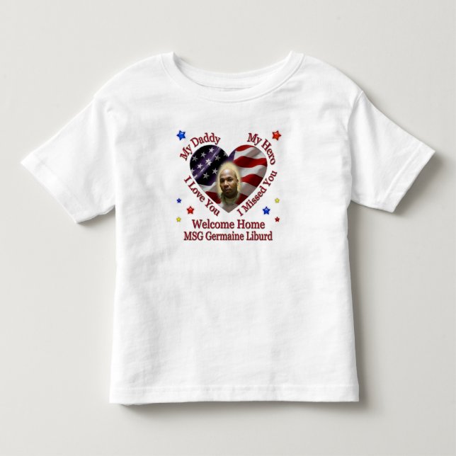Amys beställnings- hemkomstskjorta tee (Framsida)