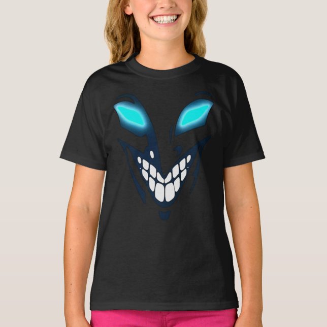 AmzChoicez Shaco League of LegendsFace 77 Manar s T Shirt (Framsida)
