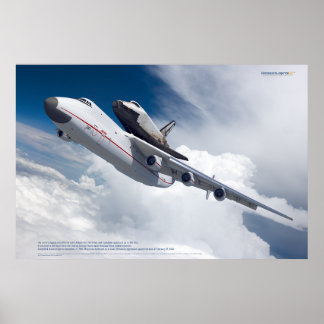 An-225 Mriya & Buran: Rymdlegender Affisch