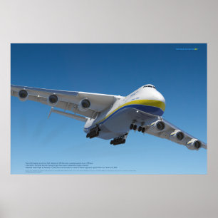 An-225 Mriya: Legend of the Skies 3D-affisch Poster