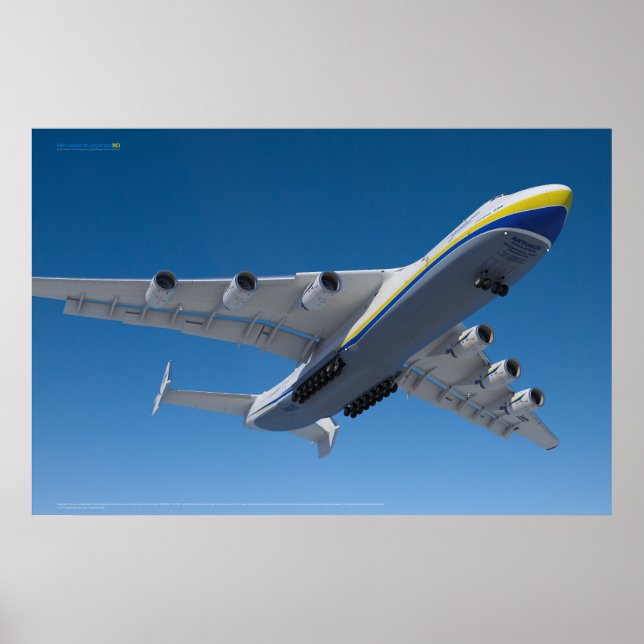 An-225 Mriya: Legend of the Skies 3D Poster (Framsidan)