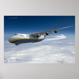 An-225 Mriya: Världens största flygplan 3D Poster