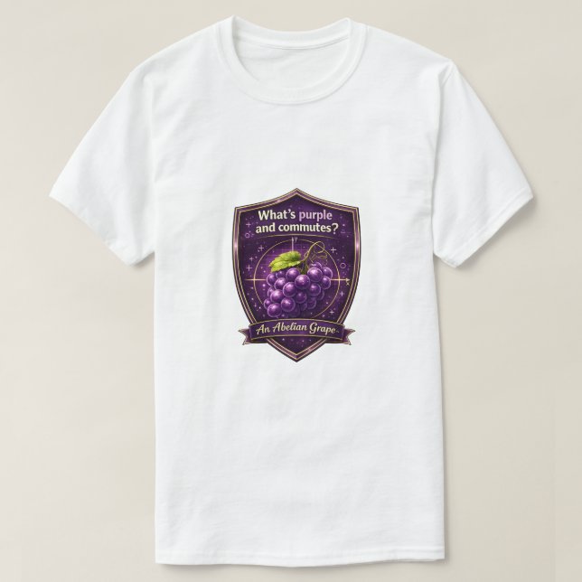 An Abelian Grape T Shirt (Design framsida)