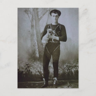 An Acrobat och hans Hund Vykort