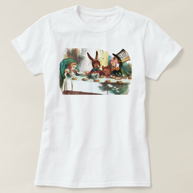 An Afternoon in Wonderland T Shirt (Design framsida)
