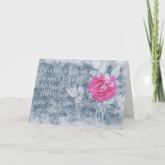 An Albert Camus Quote Kort