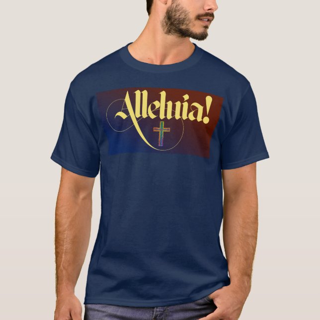 An Alleluia T-shirt (Framsida)