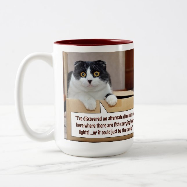 An alternate dimension Två-Tonad mugg (Vänster)