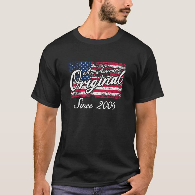 An American Original Since 1946 4th Of July Retro  T Shirt (Framsida)