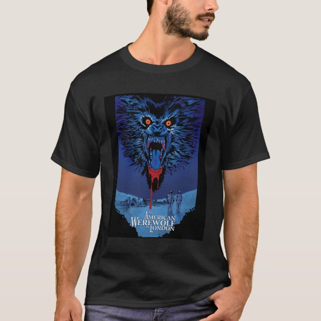 An American Werewolf in London Graphic T-Shirt (Framsida)