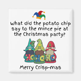 An Amusing jul Mince Paj Joke Magnet
