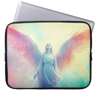 An Angel on a 15" Electronics Bag Laptop Fodral