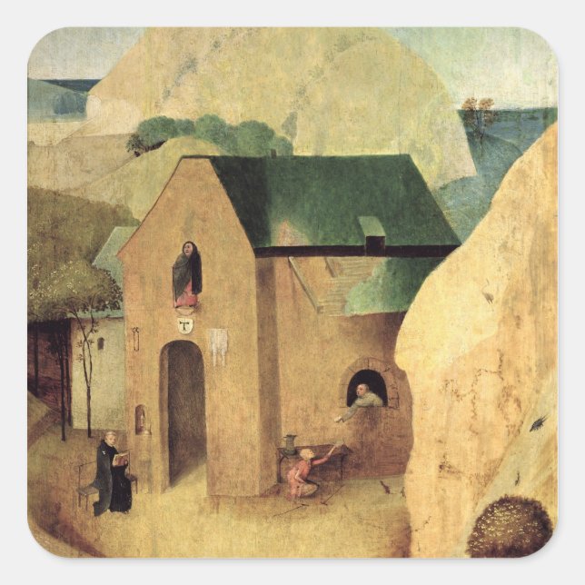 An Antonian Priory Fyrkantigt Klistermärke (Framsida)