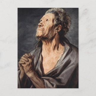 An Apostle av Jacob Jordaens Vykort