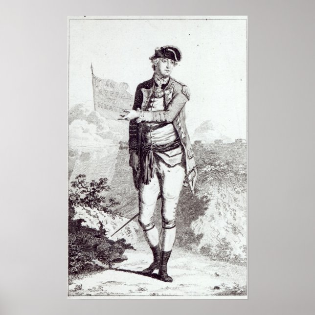 An Appeal to Heaven', a porträtt of General Lee Poster (Framsidan)