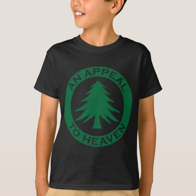 An Appeal To Heaven Flag Ne Tree Flag Roundel New  T Shirt (Framsida)