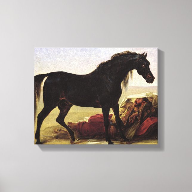 An Arabian Horse Canvastryck (Framsida)