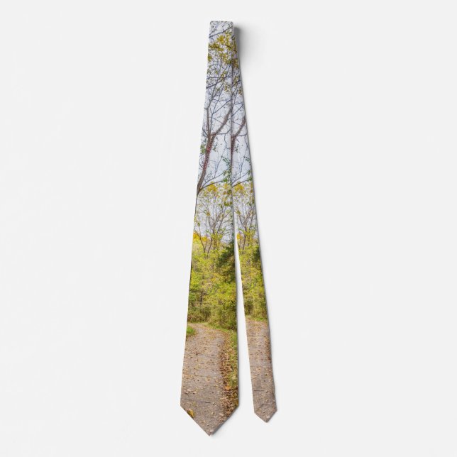 An Autumn Runge Walk Neck Tie Slips (Framsida)