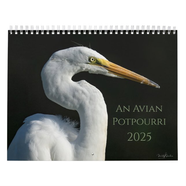 An Avian Potpourri 2025 Kalender (Omslag)