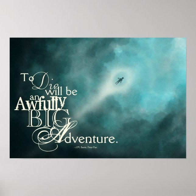 An Awfully Big Adventure Poster (Framsidan)
