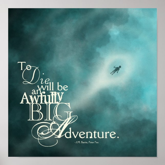 An Awfully Big Adventure Poster (Framsidan)