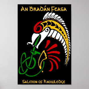 An BradAín Feasa - Kunskapens lax Poster