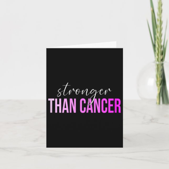 Än Cancer Bröstcancer Medvetenhet  Kort (Framsida)