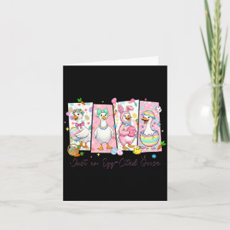 An egg cited goose funny for kids girl women kort