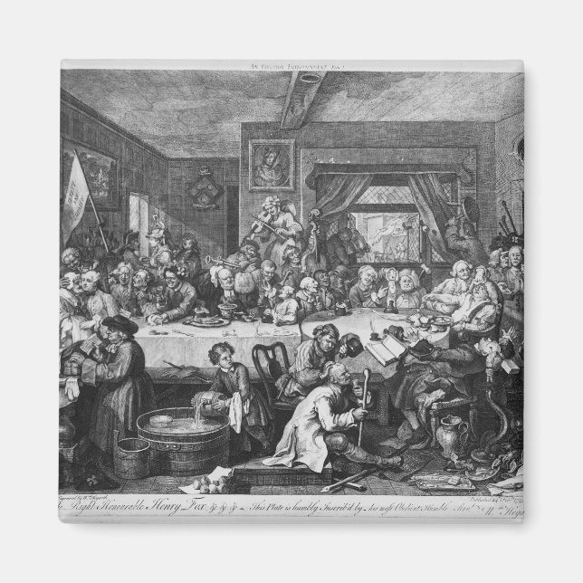 An Election Entertainment, 1755 Magnet (Framsidan)