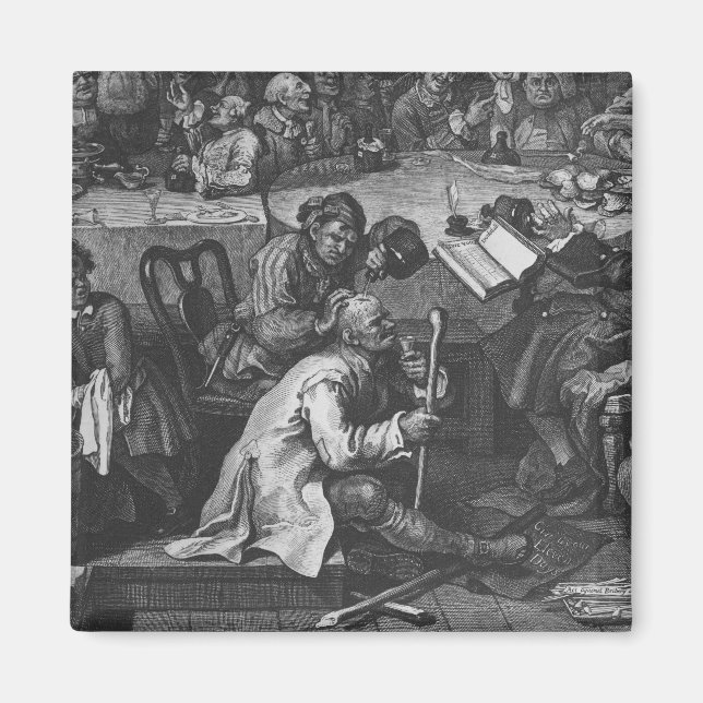 An Election Entertainment, 1755 Magnet (Framsidan)