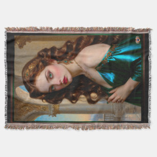 An Enchanting Porträtt of the Emerald Empress Filt