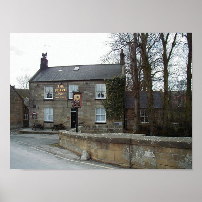 An English Land Inn Poster (Framsidan)