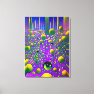 An Eyefull - Ken Gage Surreal Art Canvastryck