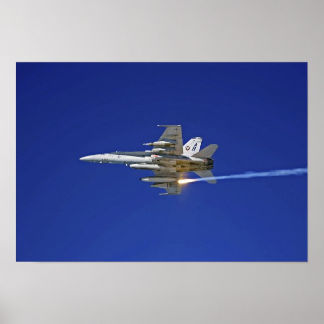 An F/A-18C Hornet Poster (Framsidan)