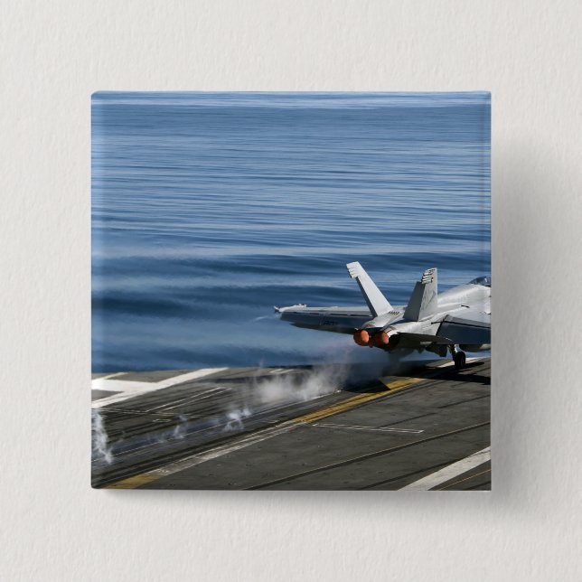 An F/A-18E Toppen Hornet Knapp (Framsida)