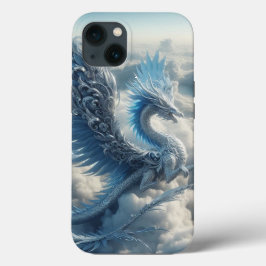 An Fantastisk Dragon omgiven av moln